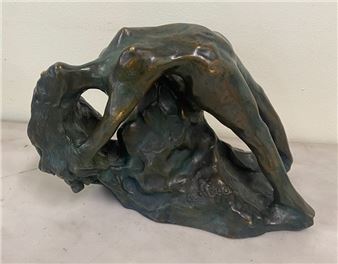 Nu féminin Bronze - Christian Melot