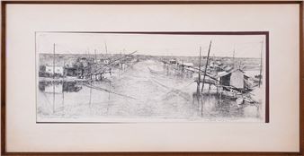 Paddles in Porto Corsini , 1965 - Giovanni Barbisan