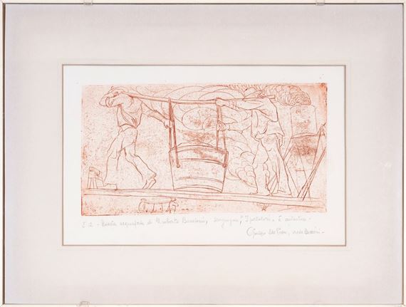 Coal dumpers, 1907 by Umberto Boccioni, 1907