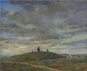 Roger DEVERIN (1884 - 1973) &quot;Les Moulins - Roger Deverin