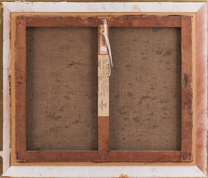 Artwork by Roger Deverin, Roger DEVERIN (1884 - 1973) "Les Moulins, Made of huile sur toile