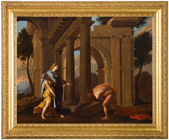 Nicolas Poussin | Theseus Rediscovering His Father's Sword (1630s ...