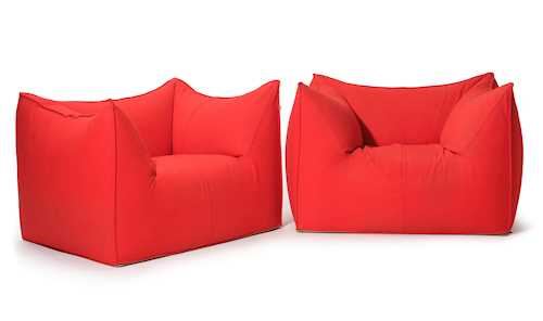 PAIR OF CLUB CHAIRS by Mario Bellini, 1972