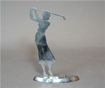 391- R. MEN ''Golfeuse'' Chrome-plated metal... - Lot 391 - Siboni - R. Men