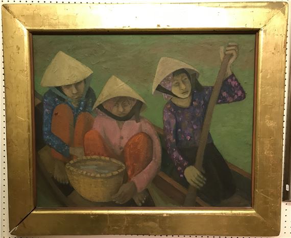 Susan-Jayne Hocking | Dried fish and conical hats | MutualArt