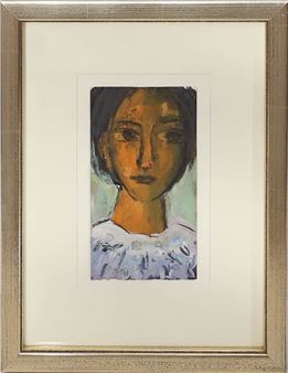 Mädchen im Brustportrait - Heinz Joch