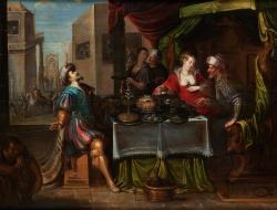 Le repas du Roi - Frans Francken II