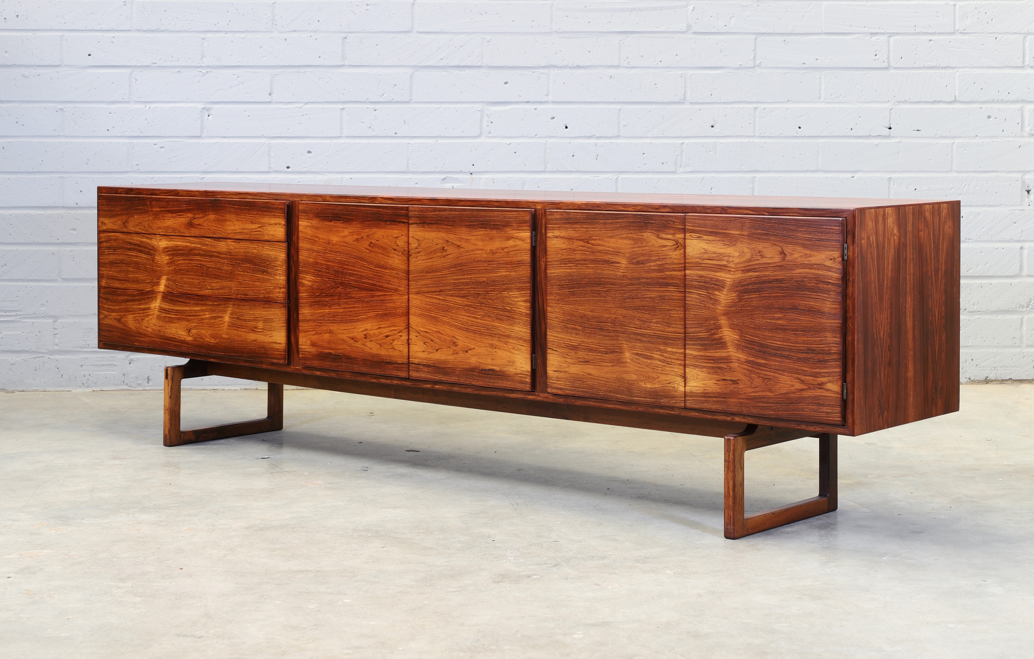 Arne Hovmand-Olsen | a Danish rosewood Model MK-511 sideboard 1960s ...
