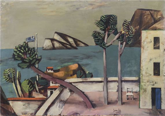 Dietmar LEMCKE (1930-2020) by Dietmar Lemcke, 1956