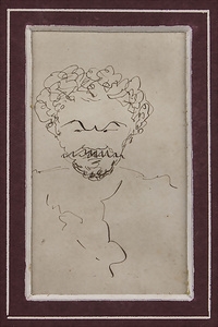 Artwork by Mihaly Munkacsy, Mihály MUNKÁCSY (1844-1900), Made of ink, charcoal and pencil drawings on