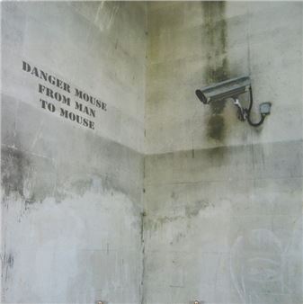 Banksy | Vinyl Danger Mouse from man to mouse | MutualArt