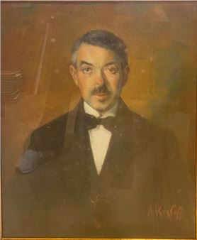 Man Pastel - Abram Borisovich Kozlov