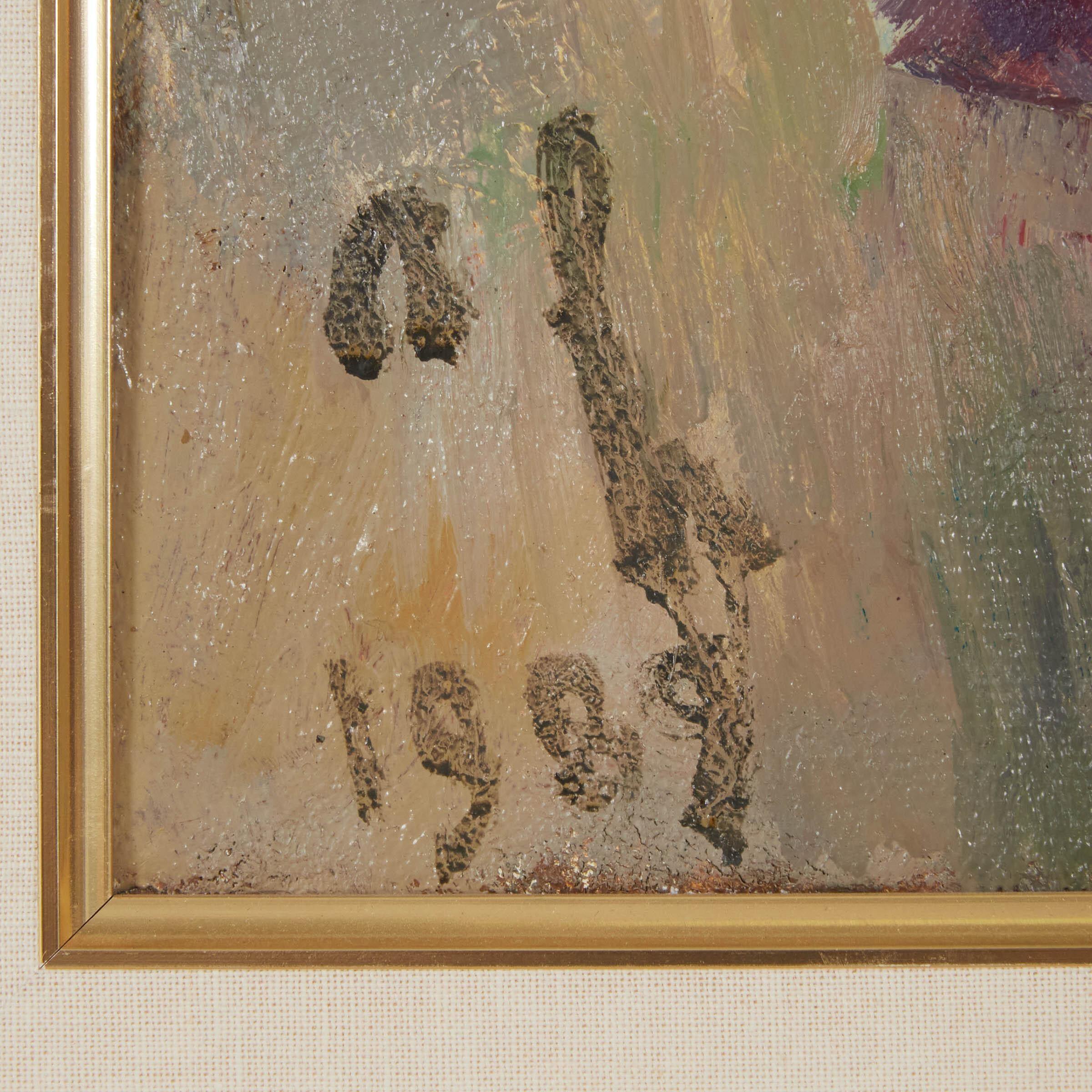 Artwork by Yuri Chikvaidze, BOW TO THE ACTRESSES, Made of oil on canvas