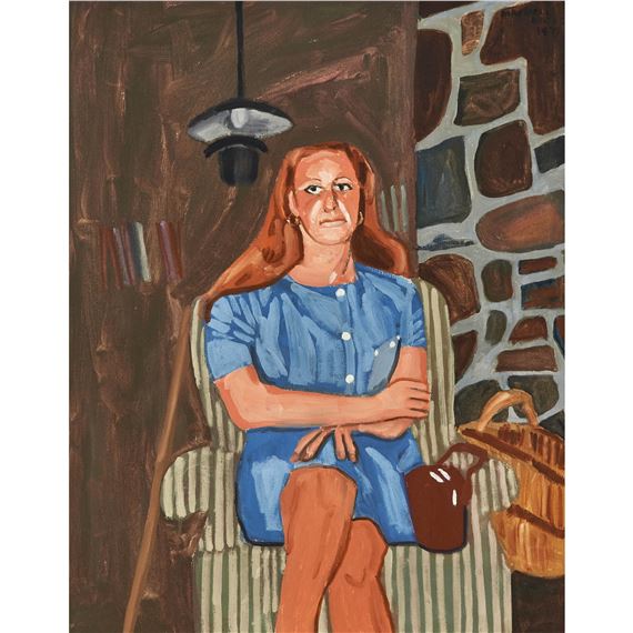 PORTRAIT OF ELEANOR FRIEDMAN by Maxwell Bennett Bates, 1971