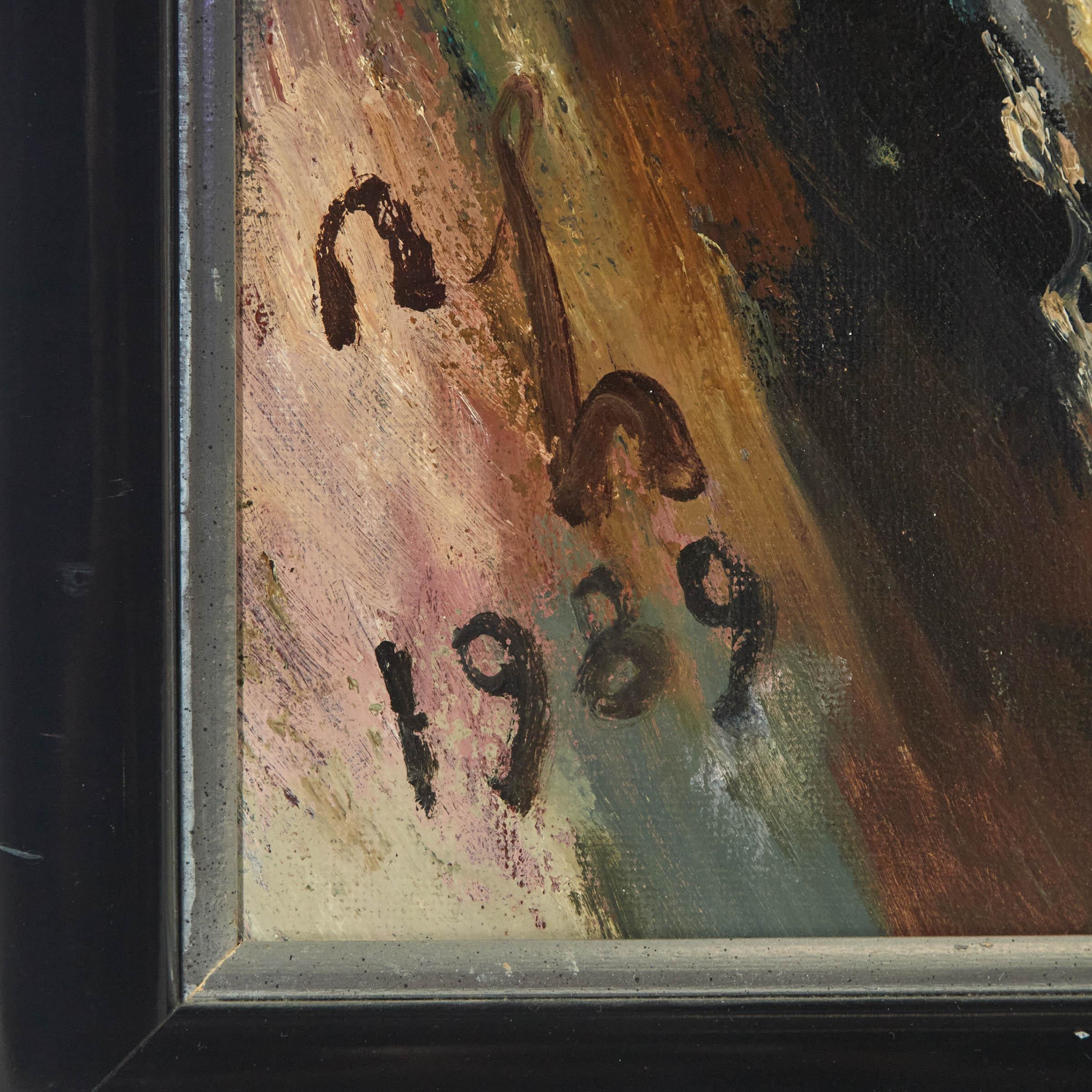 Artwork by Yuri Chikvaidze, TRIPLE PORTRAIT OF A WOMAN, Made of oil on board