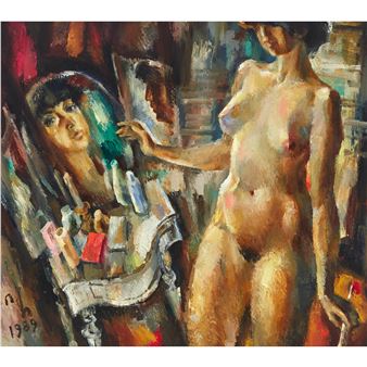 TRIPLE PORTRAIT OF A WOMAN - Yuri Chikvaidze