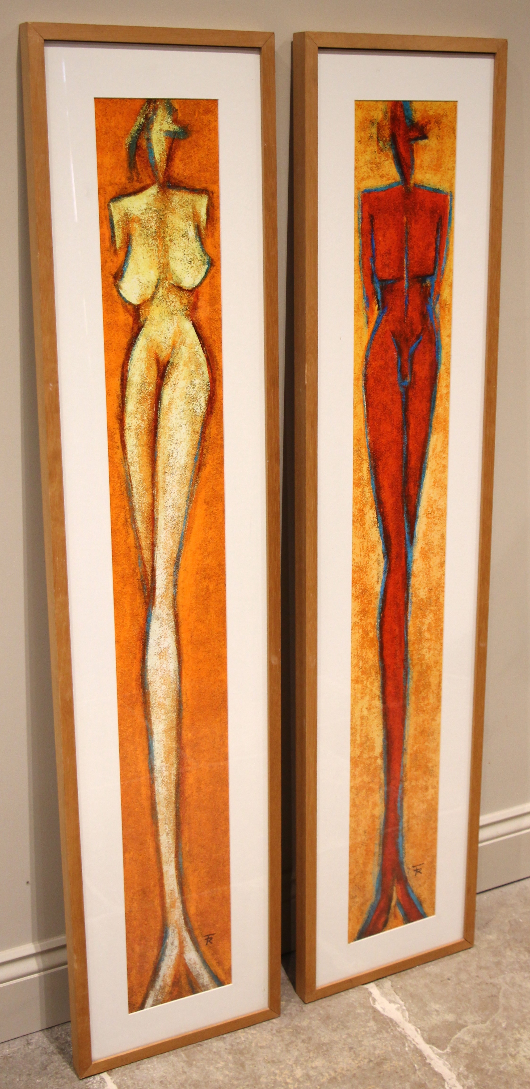 Franz Ruzicka | Stylised male and female figures | MutualArt