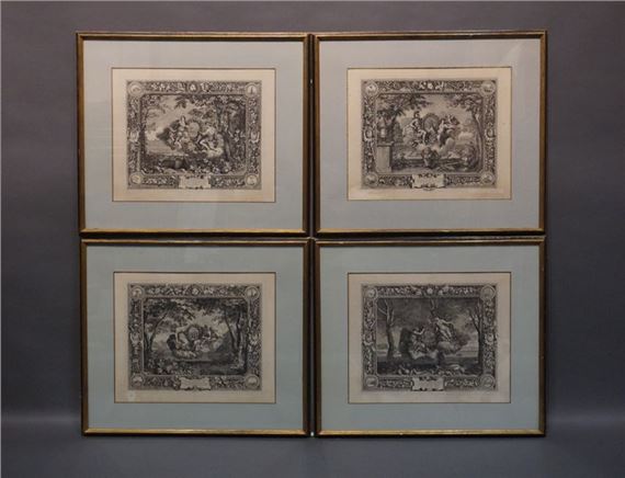 Four seasons by Charles Le Brun