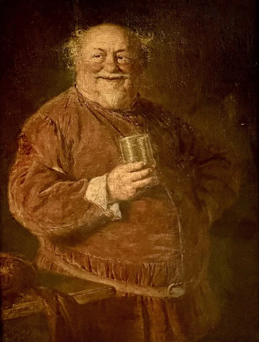 Eduard von Grützner | Man Imbibing | MutualArt