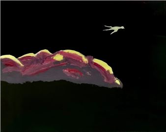 Disembodied hand over a cloud - Renée Simcoe