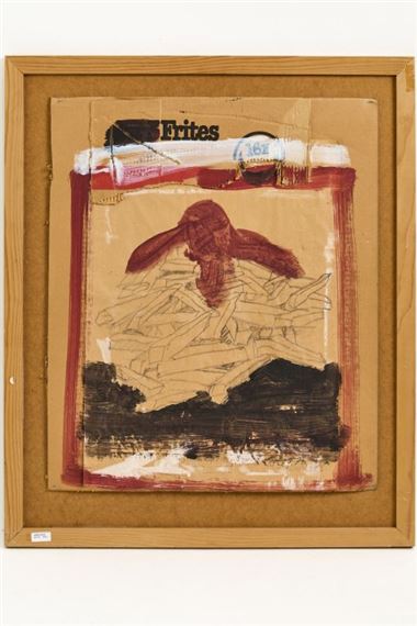 Collage/Mischtechnik/Pappkarton/Papier by Bernd Völkle, 1940