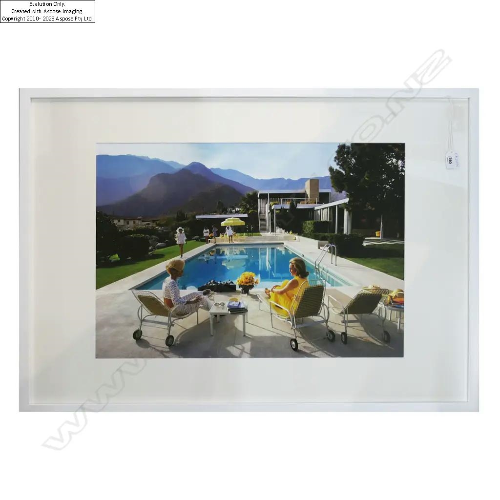 Slim Aarons | POOLSIDE GOSSIP | MutualArt