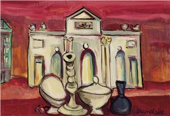 Still life in the Puerta de Alcalá - Juan Mayor