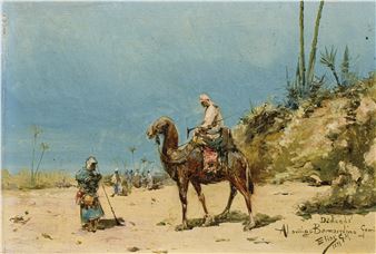 Encounter in the Desert - Elias Gonzalez Manso