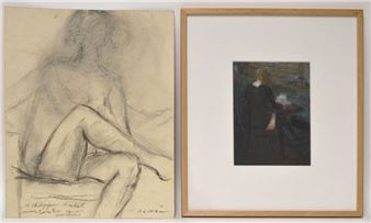 Woman sitting at a café - Remzi Rasa