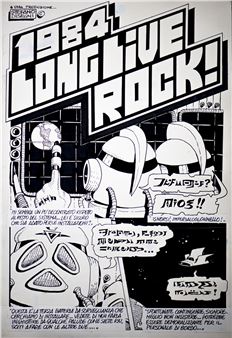 "1984 long live rock". - Stefano Disegni