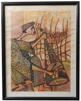 TOWN CRIER' & 'AFFECTIONATE MOTHERS - Kehinde Balogun