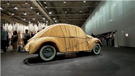 Christo: Wrapped 1961 Volkswagen Beetle Saloon, 1963 – 2014 / Gagosian at Art Basel 2024 Unlimited