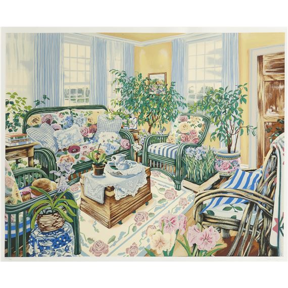 Susan Rios | Susan Rios, large format serigraph, signed (1950) | MutualArt