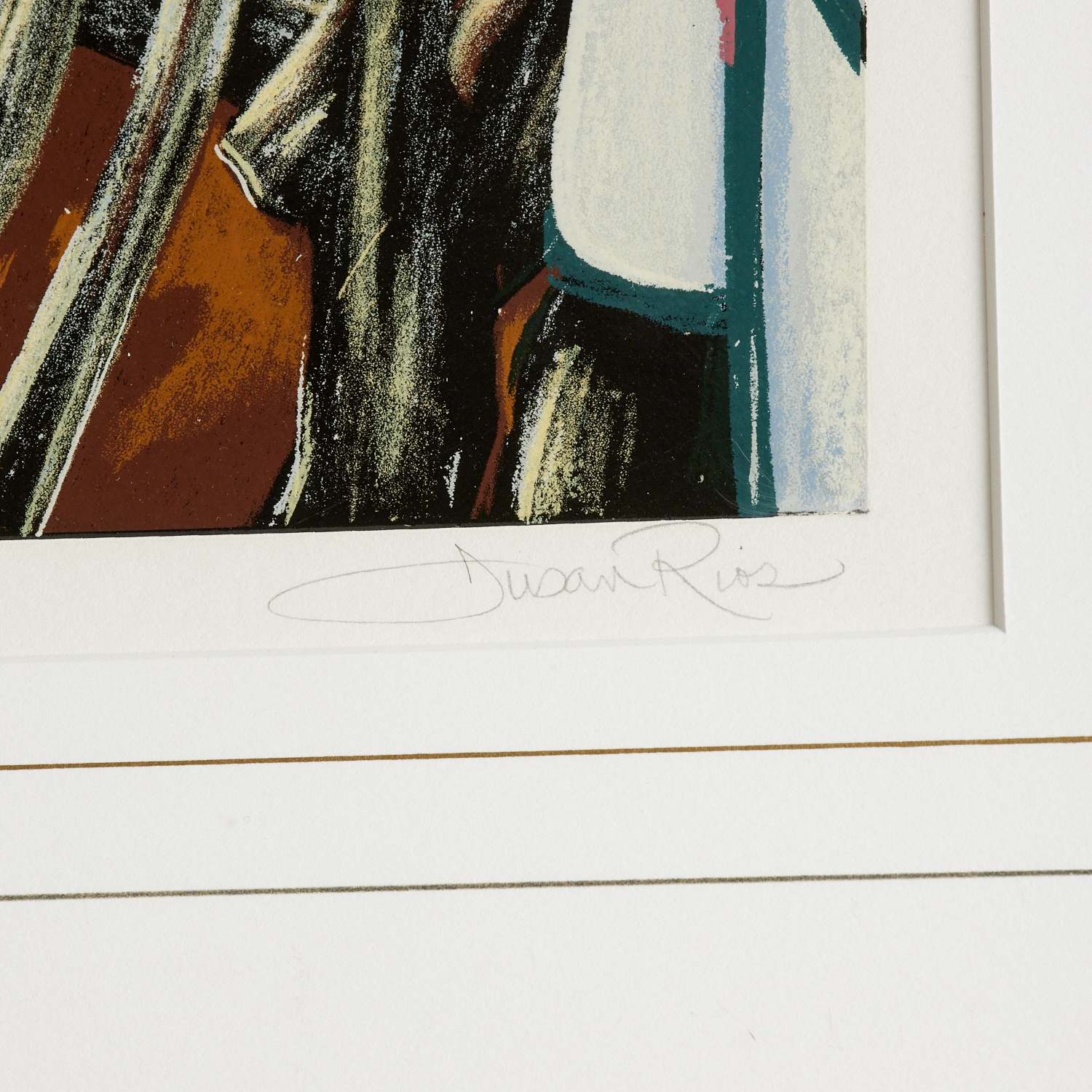 Susan Rios | Susan Rios, large format serigraph, signed (1950) | MutualArt