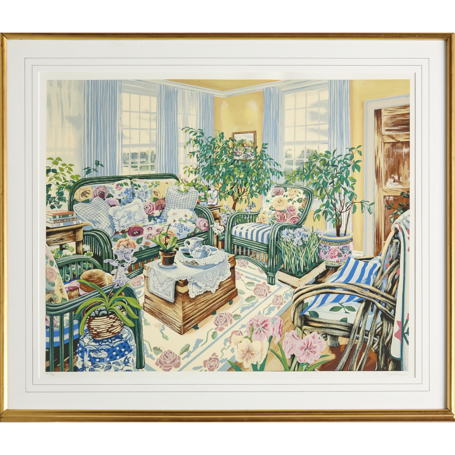 Susan Rios | Susan Rios, large format serigraph, signed (1950) | MutualArt