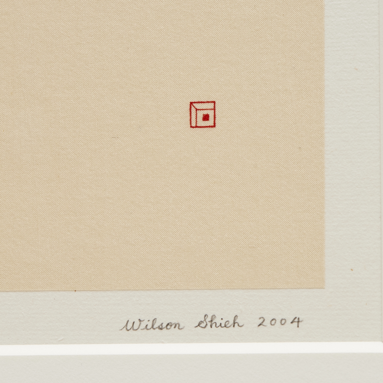 Artwork by Wilson Shieh, Wilson Ka Ho Shieh, watercolor on silk, 2004, Made of ink, watercolor and gouache on silk, pencil
