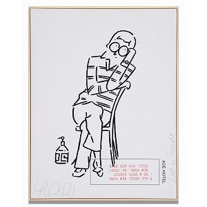 David Hockney by Yu Nagaba, 2021