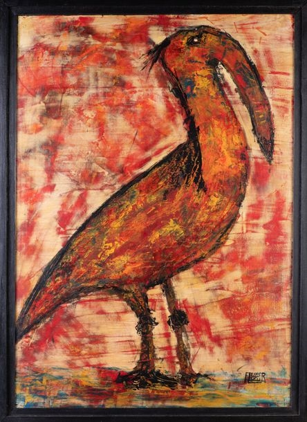 Artwork by Francis Levasseur, Le Pélican