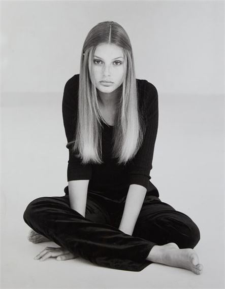 Untitled, fashion, a nude woman and a seated woman