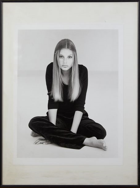 Artwork by Marc Hispard, Untitled, fashion, a nude woman and a seated woman, Made of silver prints