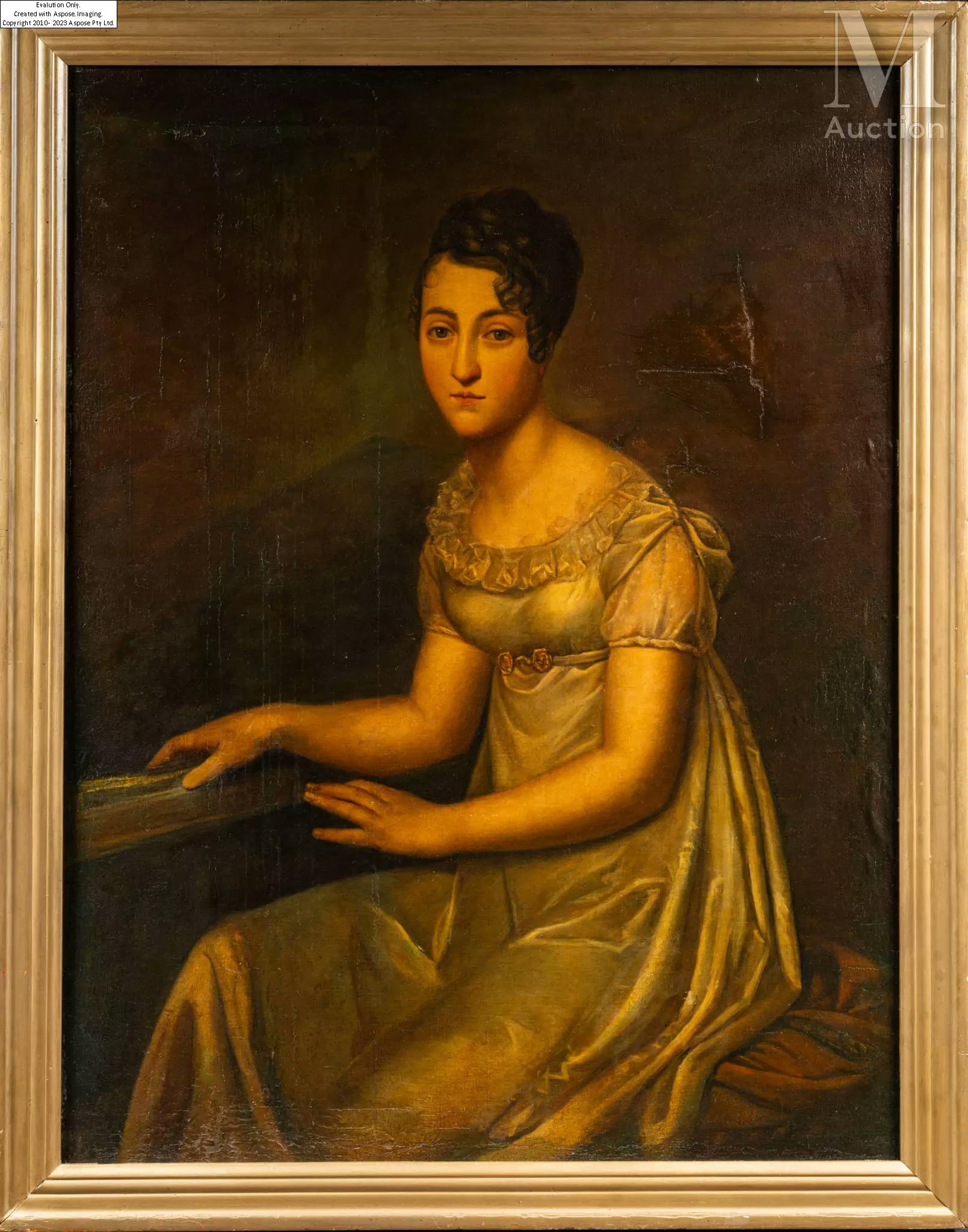 French School, 19th Century | Portrait de Madame Pierre Boniface ...