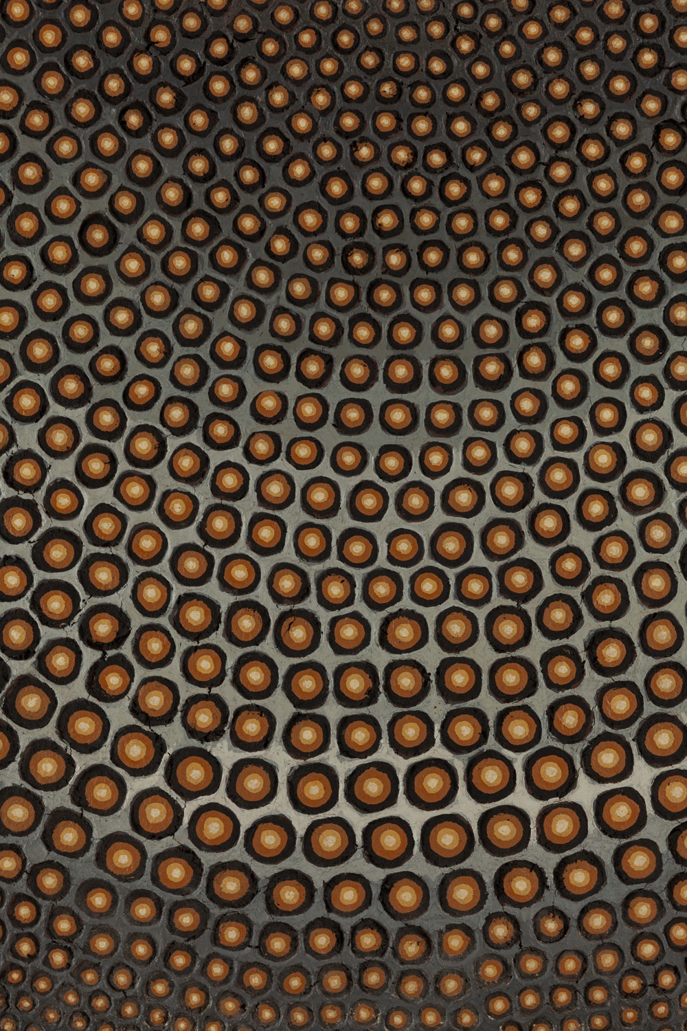 Artwork by Jerzy Rosolowicz, Neutrons – Painting V, Made of oil