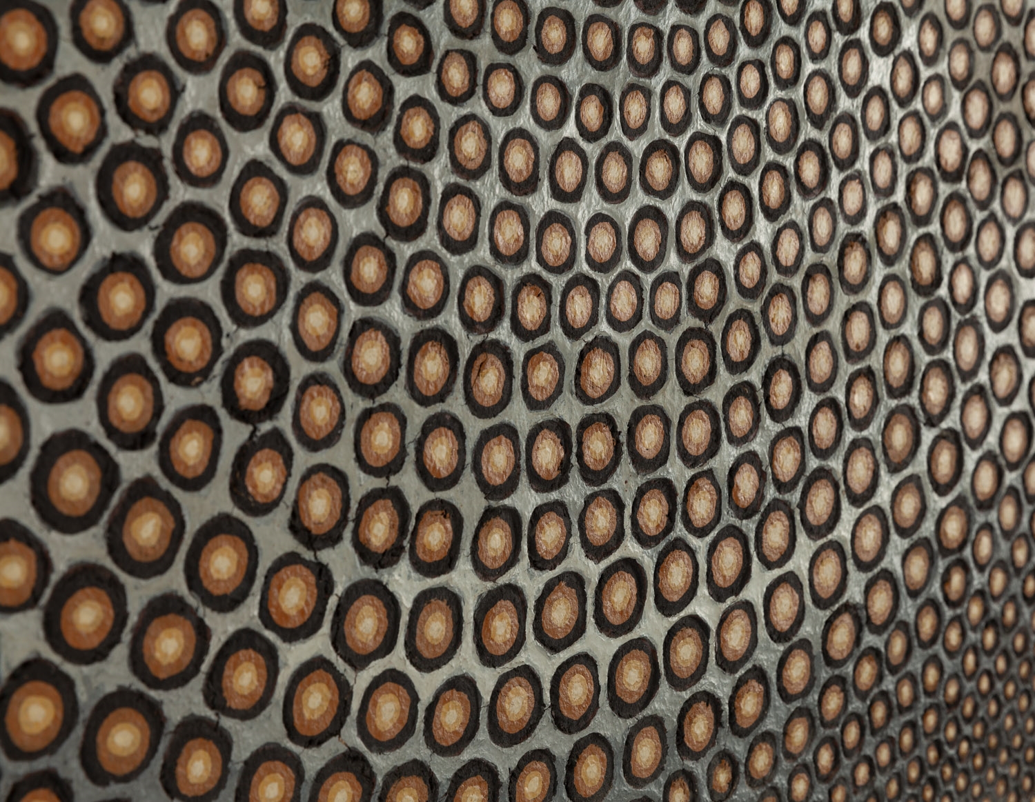 Artwork by Jerzy Rosolowicz, Neutrons – Painting V, Made of oil