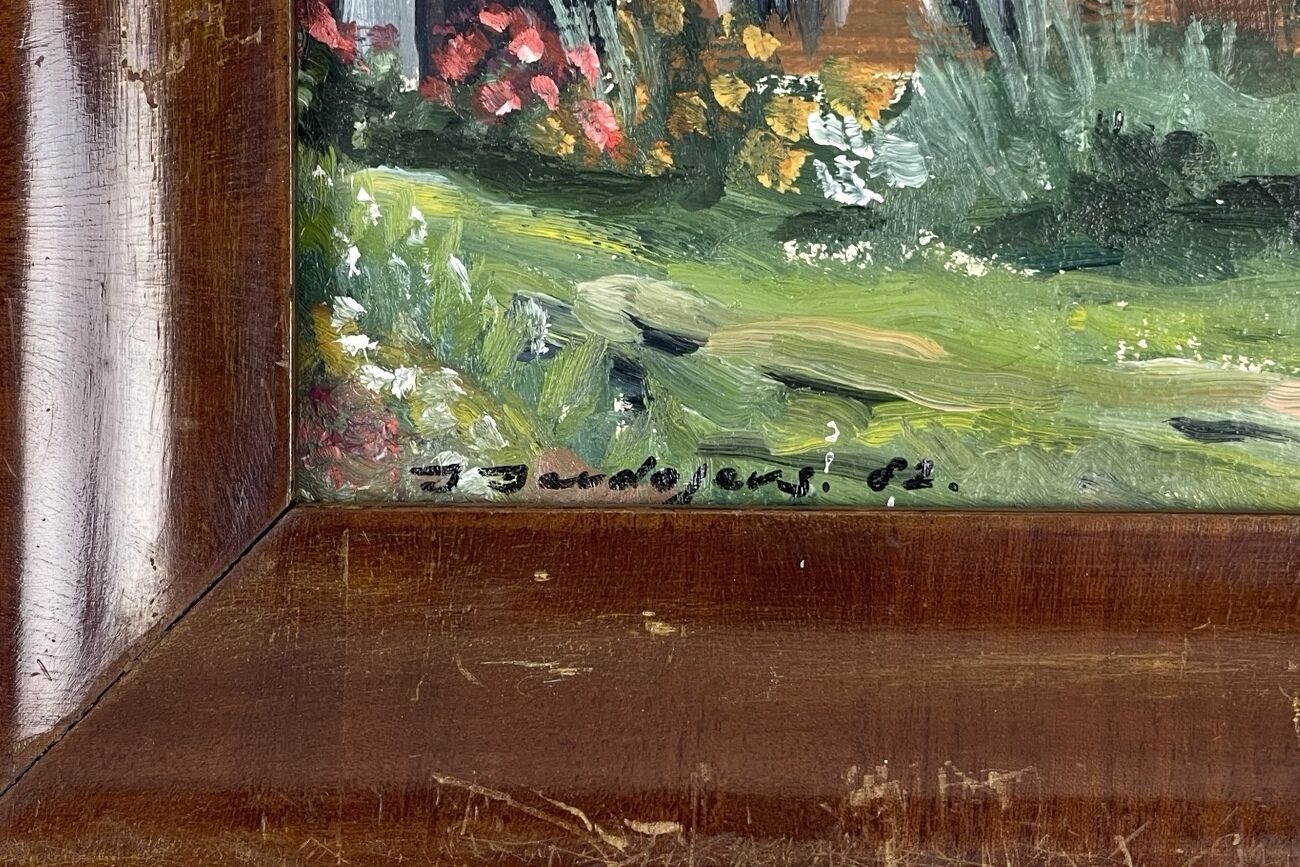 Artwork by Semiconductor, Cardboard, Oil, Made of cardboard, oil