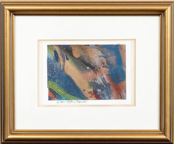 Ruth Barrett | 1993 Ruth L. Barrett Original Acrylic Abstract Painting ...