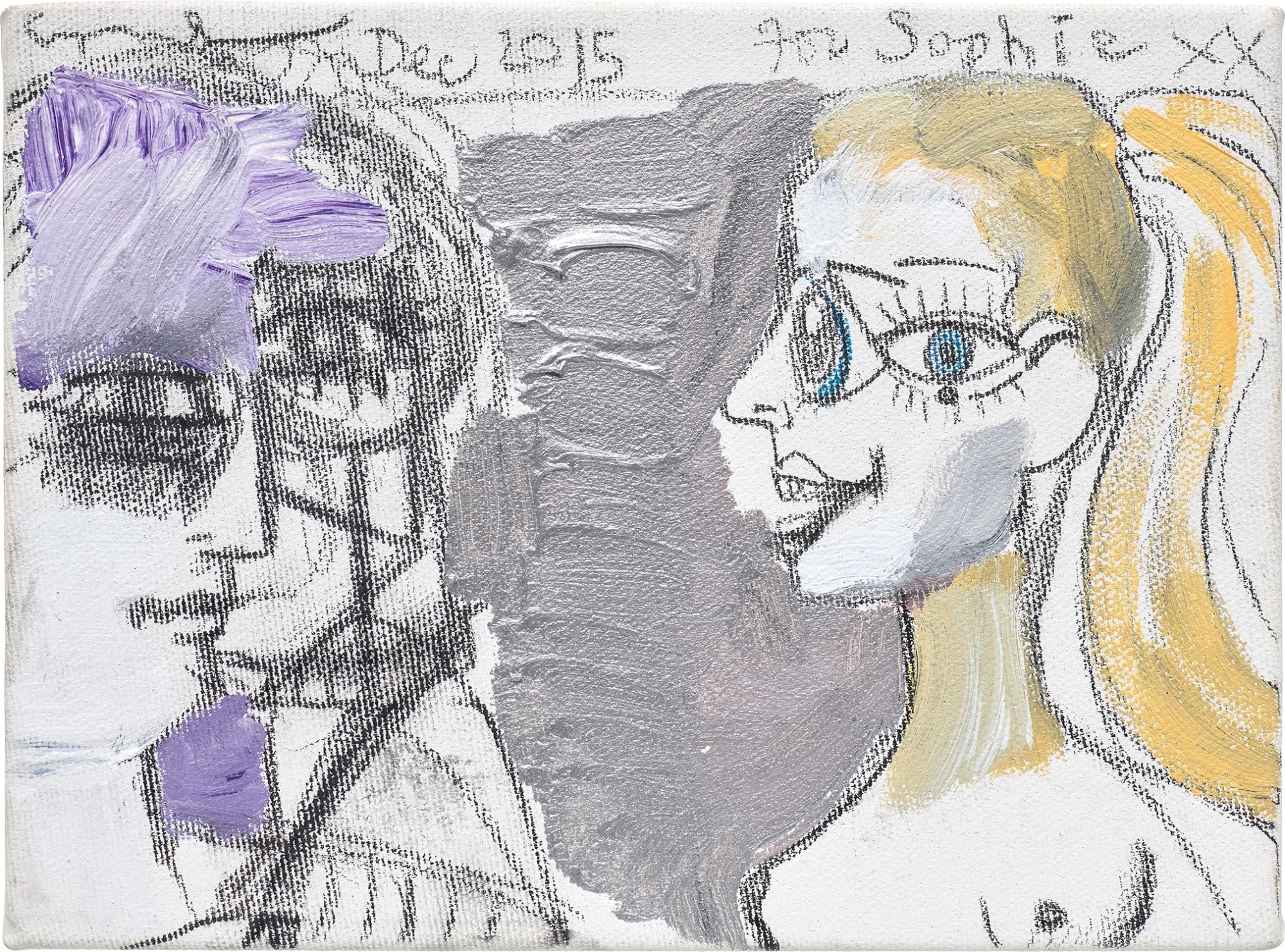 George Condo | Artist and Muse (2015) | MutualArt