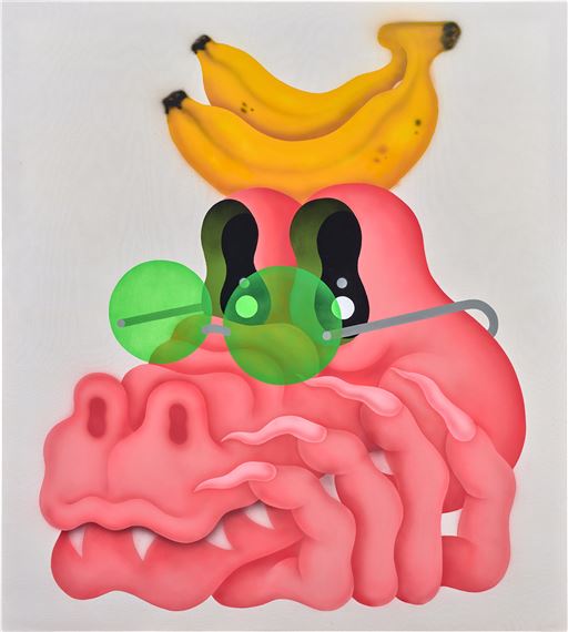 Banana Baywatch by Fátima de Juan, Executed in 2022