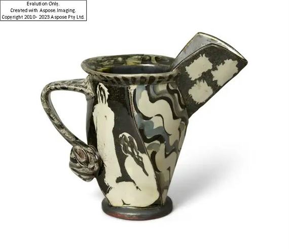 Nude' series jug by Paul Jackson, 1995