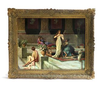 Harem Scene - Guglielmo Zocchi