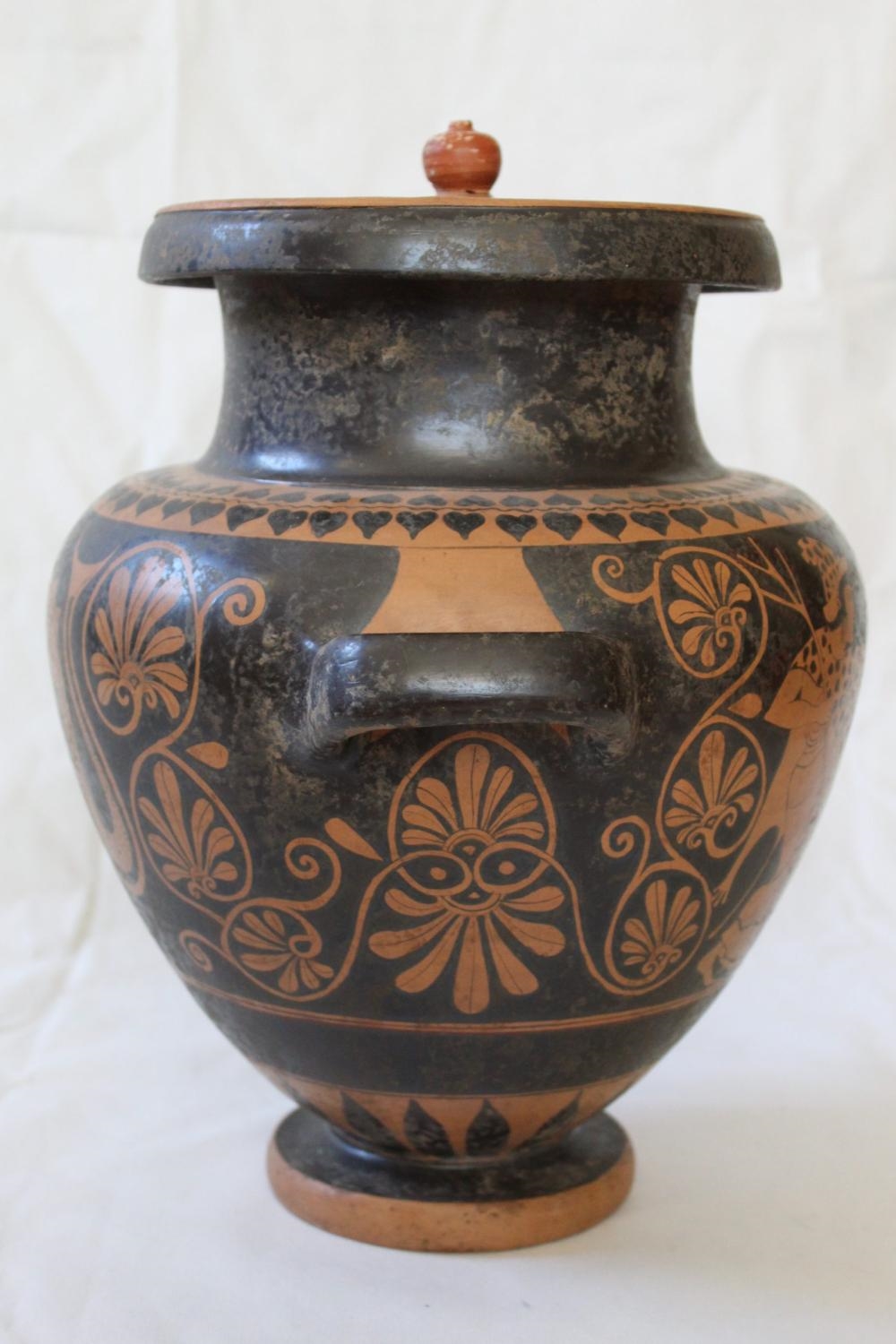 Artwork by Roberto di Berardino, Stamnos vase 20th century, Made of Terracotta